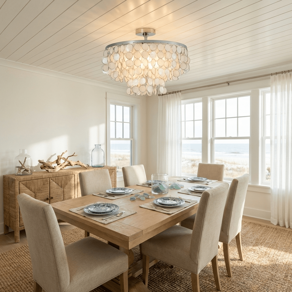 Shell Lighting Fixture — Ceiling Light | Maison Monashee — view 2