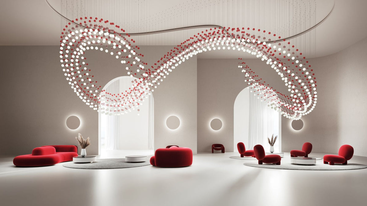 Modern Crystal Ball Chandelier — Chandelier | Maison Monashee — view 52