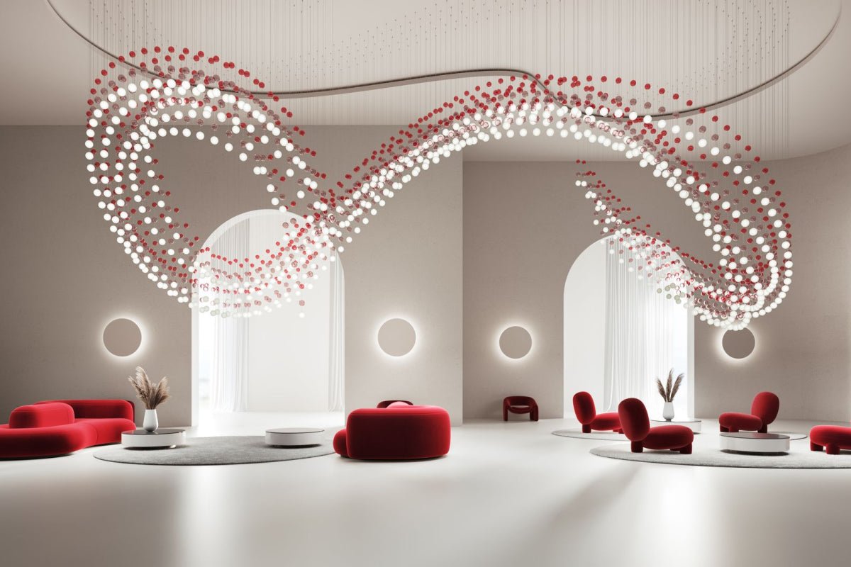 Modern Crystal Ball Chandelier — Chandelier | Maison Monashee — view 53