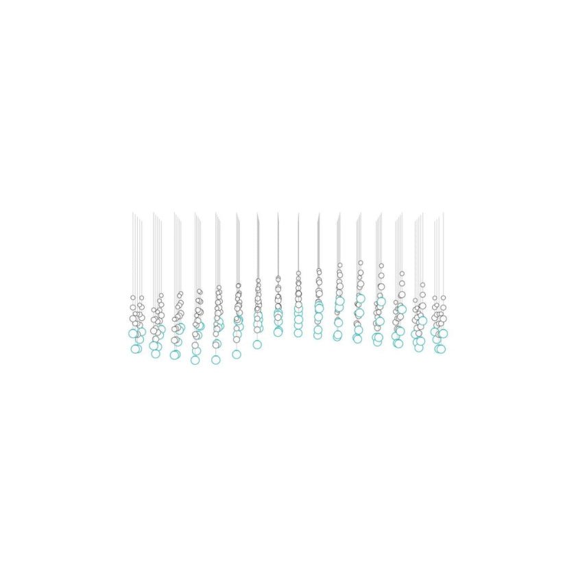 Modern Crystal Ball Chandelier — Chandelier | Maison Monashee — view 25
