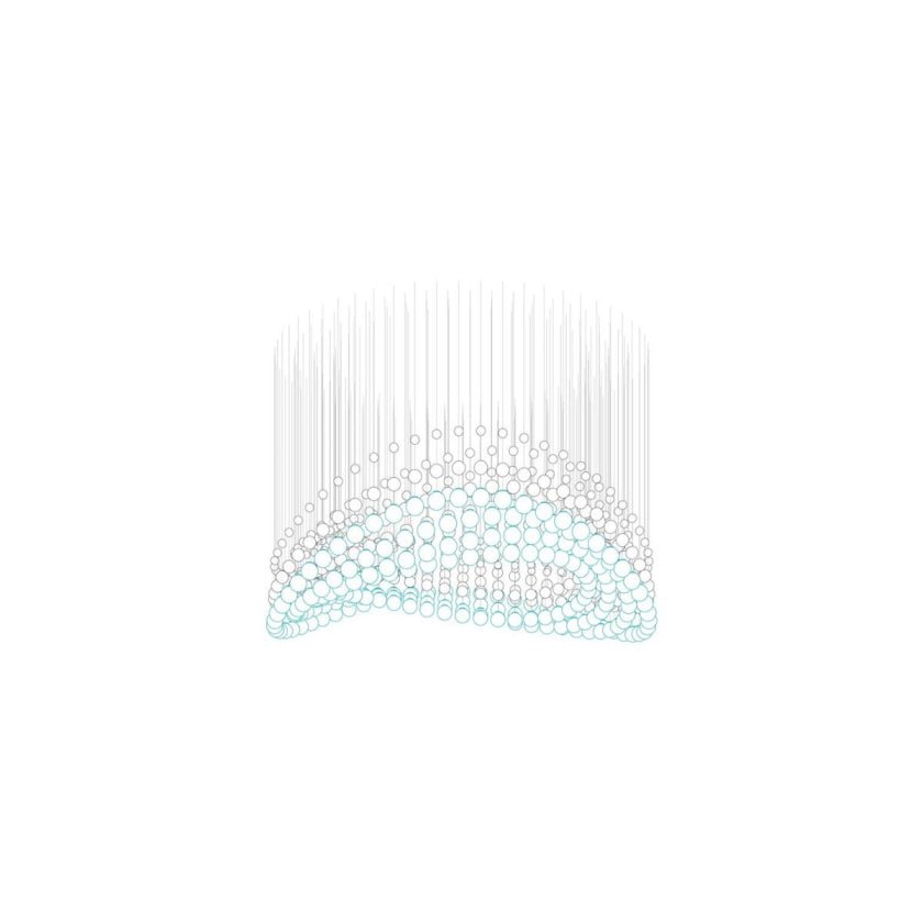 Modern Crystal Ball Chandelier — Chandelier | Maison Monashee — view 40