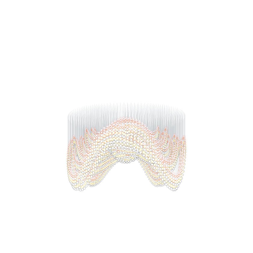 Modern Crystal Ball Chandelier — Chandelier | Maison Monashee — view 42