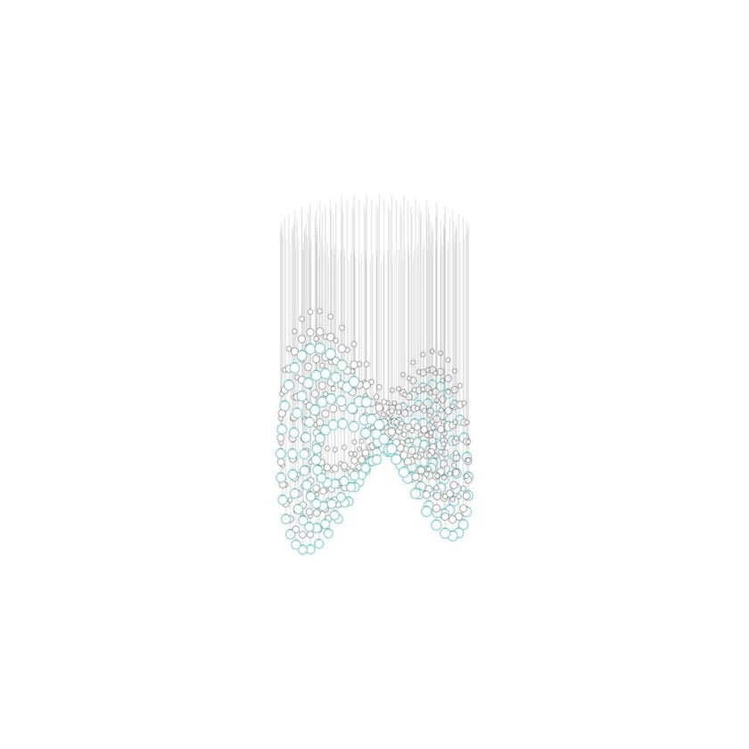Modern Crystal Ball Chandelier — Chandelier | Maison Monashee — view 45