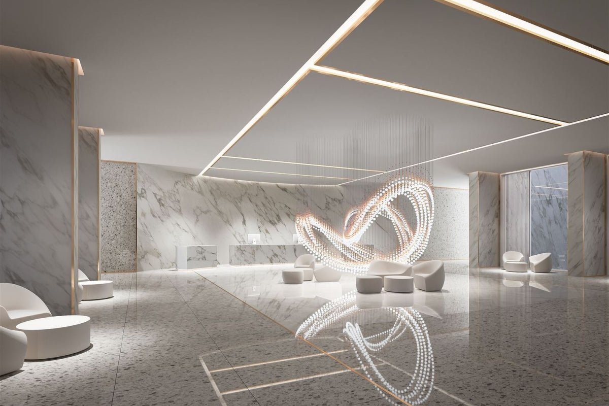 Modern Crystal Ball Chandelier — Chandelier | Maison Monashee — view 46