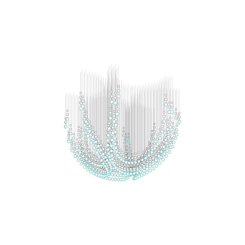 Modern Crystal Ball Chandelier — Chandelier | Maison Monashee — view 47