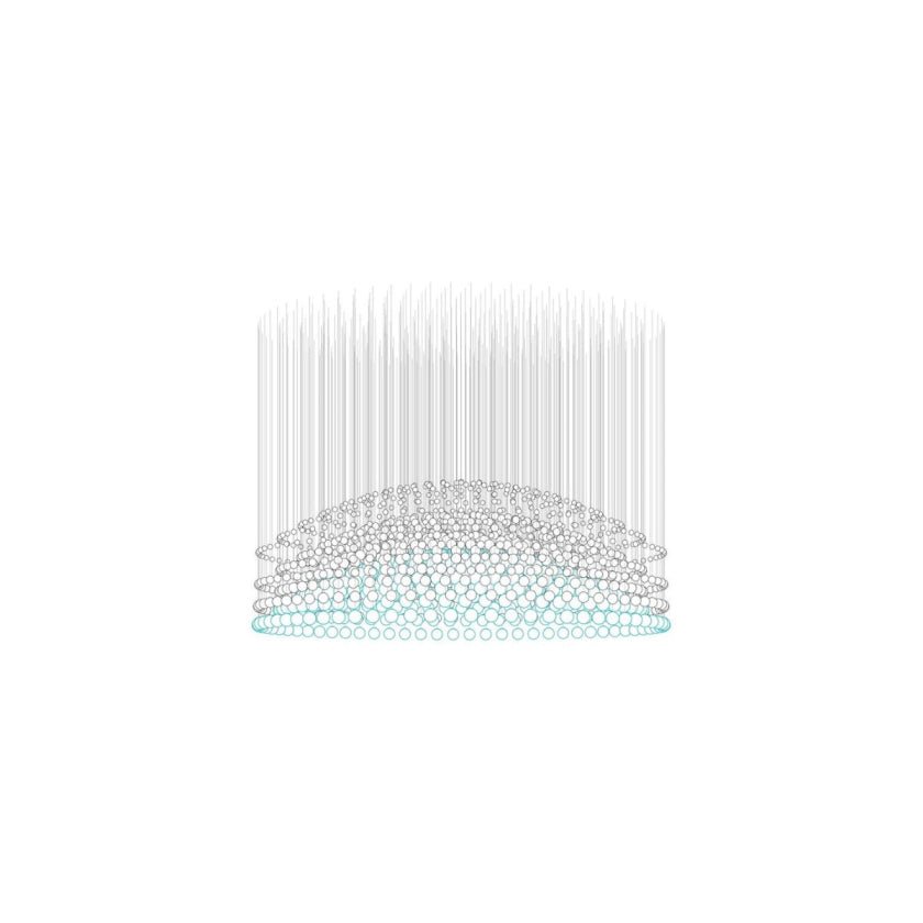 Modern Crystal Ball Chandelier — Chandelier | Maison Monashee — view 50