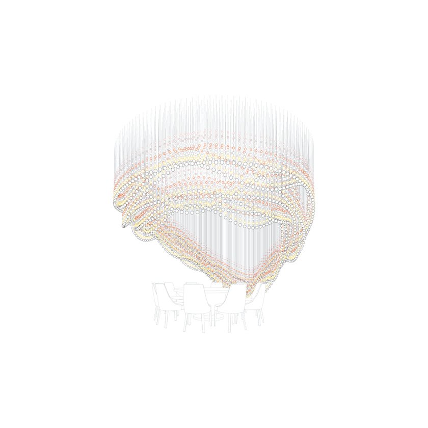 Modern Crystal Ball Chandelier — Chandelier | Maison Monashee — view 59