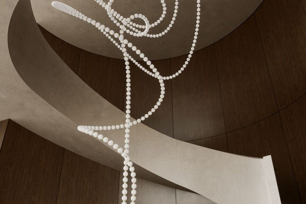 Modern Gold Chandelier for Dining Room — Chandelier | Maison Monashee — view 7