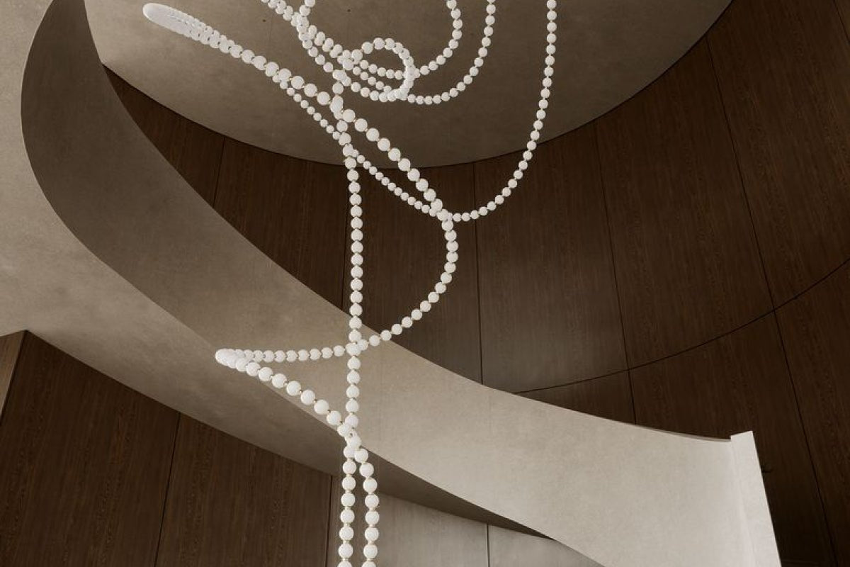 Modern Gold Chandelier for Dining Room — Chandelier | Maison Monashee — view 7
