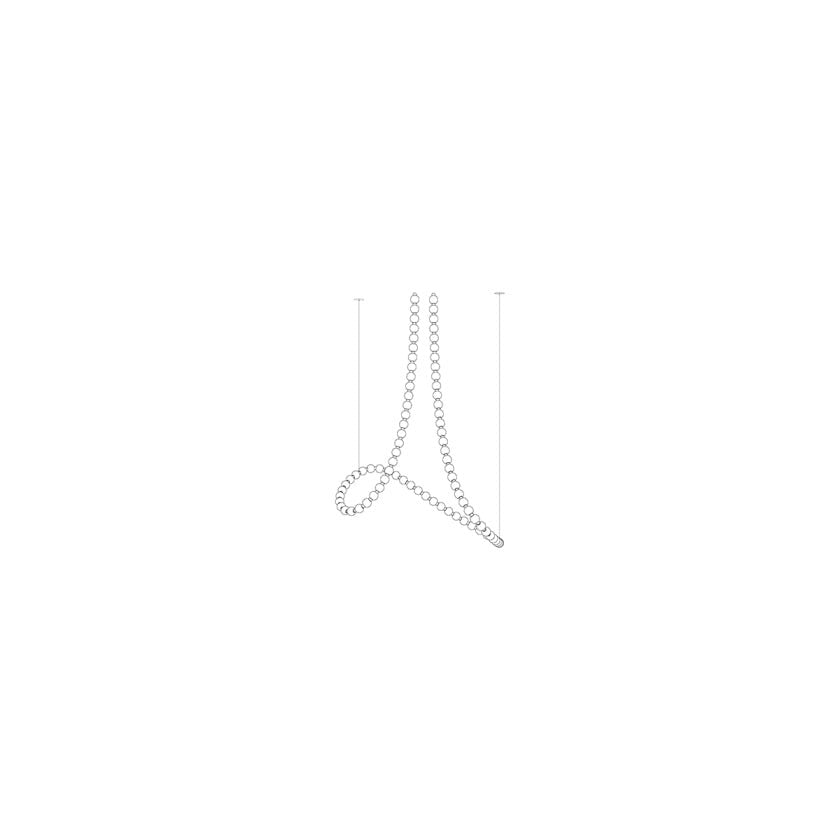 Modern Gold Chandelier for Dining Room — Chandelier | Maison Monashee — view 48
