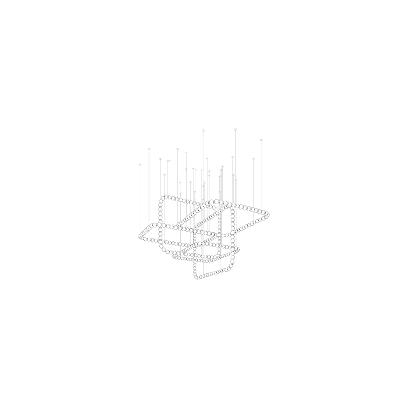 Modern Gold Chandelier for Dining Room — Chandelier | Maison Monashee — view 50