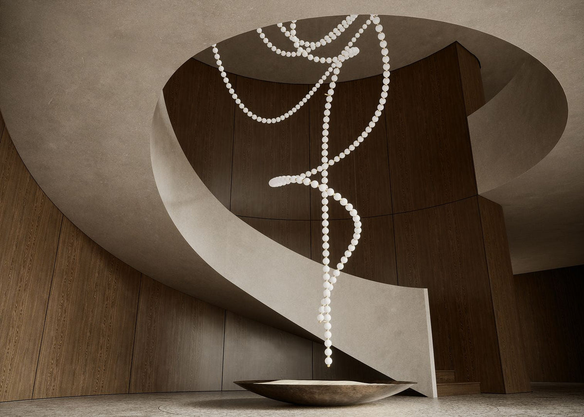 Modern Gold Chandelier for Dining Room — Chandelier | Maison Monashee — view 10