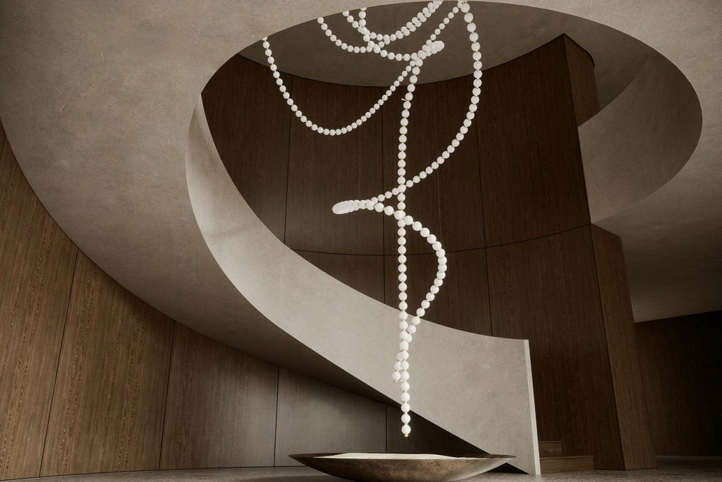 Modern Gold Chandelier for Dining Room — Chandelier | Maison Monashee — view 17