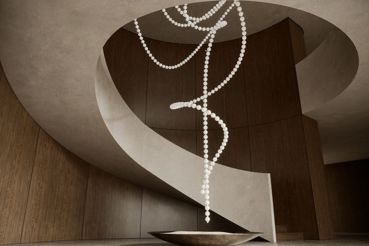 Modern Gold Chandelier for Dining Room — Chandelier | Maison Monashee — view 17