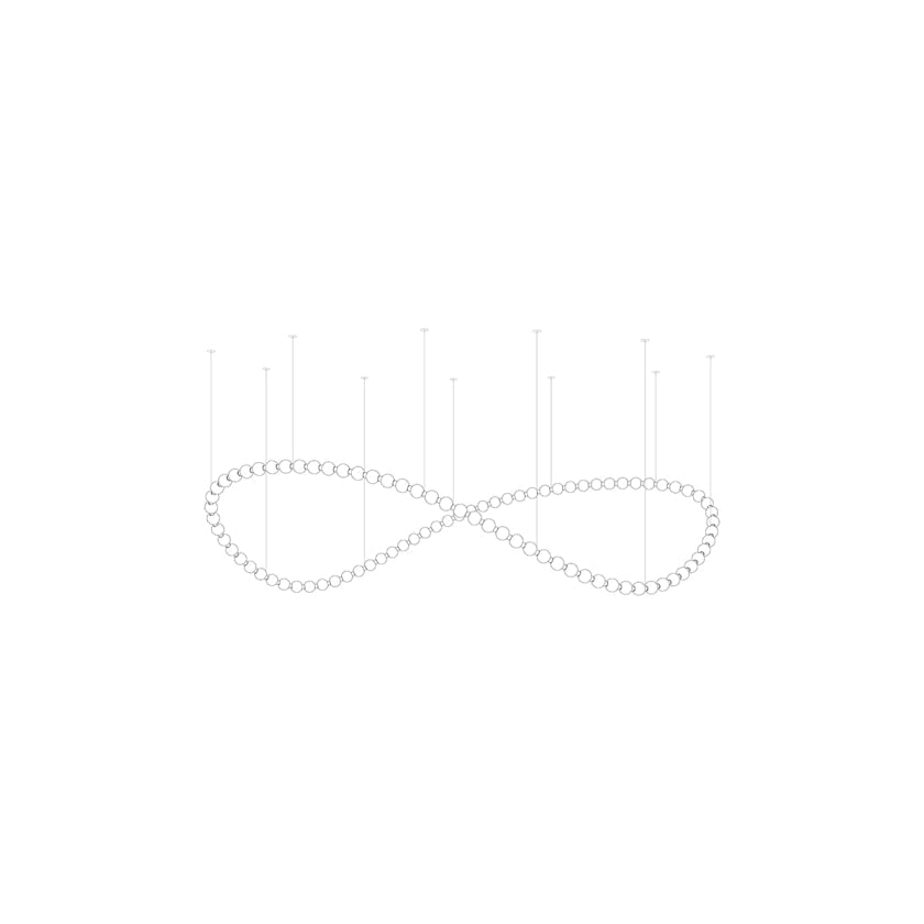 Modern Gold Chandelier for Dining Room — Chandelier | Maison Monashee — view 37