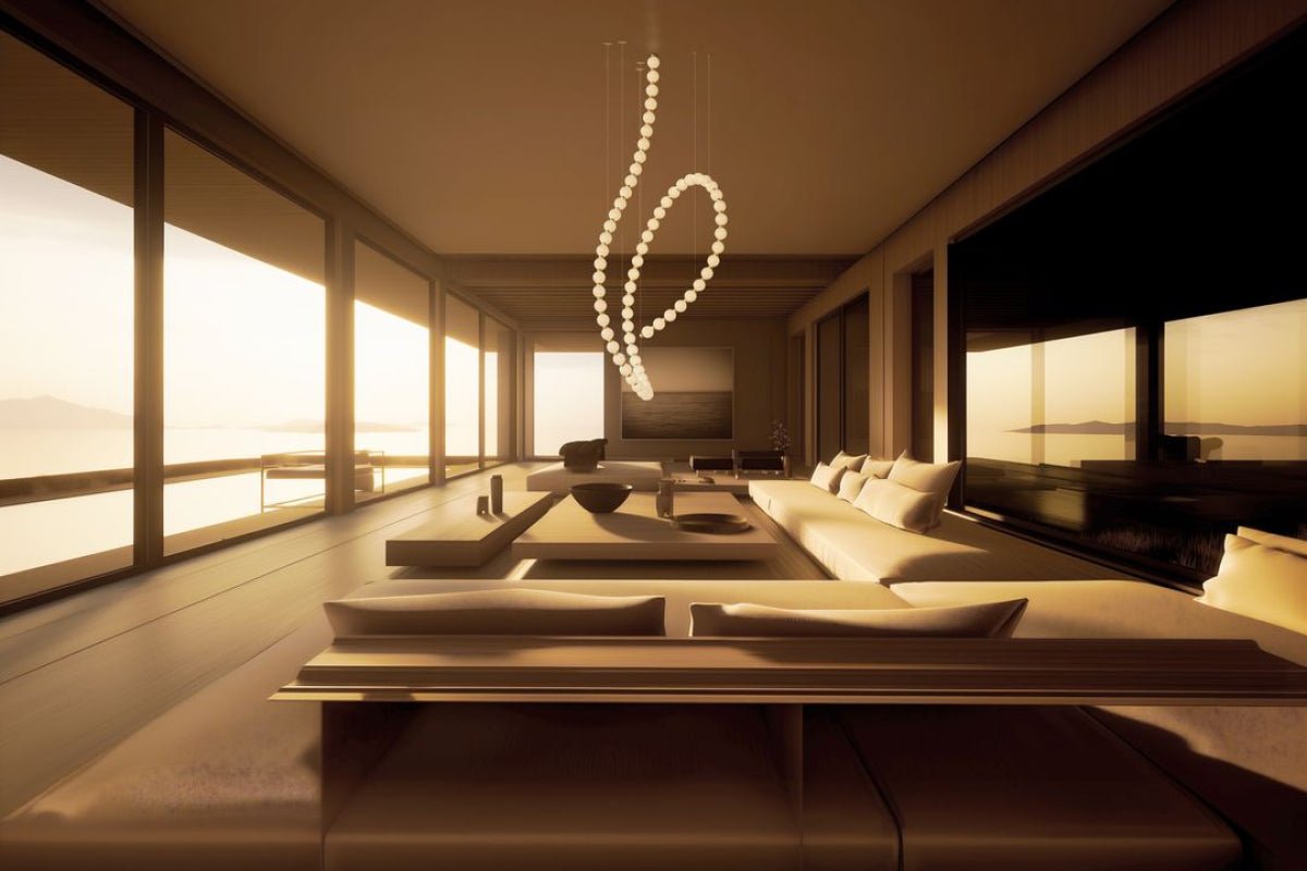 Modern Gold Chandelier for Dining Room — Chandelier | Maison Monashee — view 27