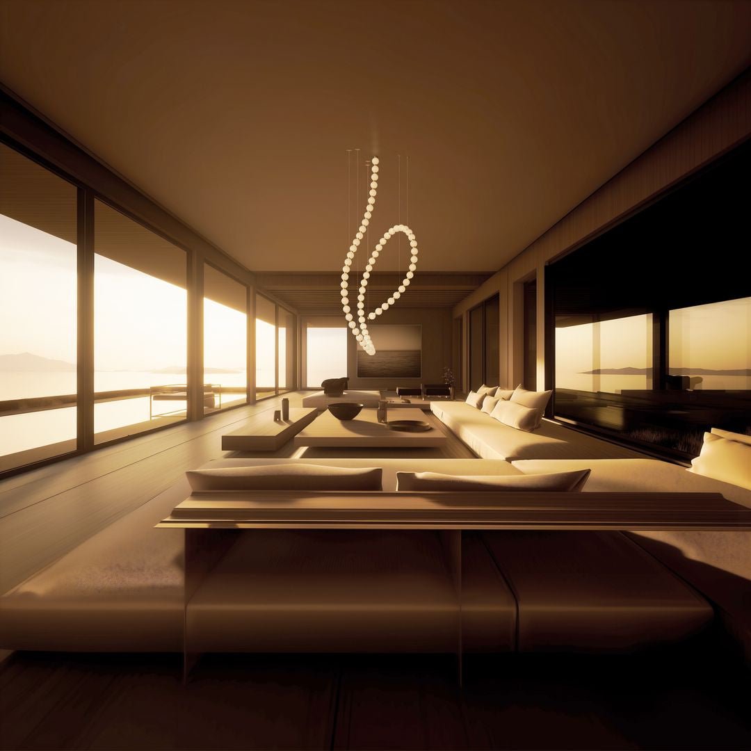 Modern Gold Chandelier for Dining Room — Chandelier | Maison Monashee — view 28