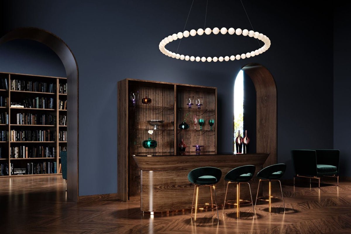 Modern Gold Chandelier for Dining Room — Chandelier | Maison Monashee — view 31