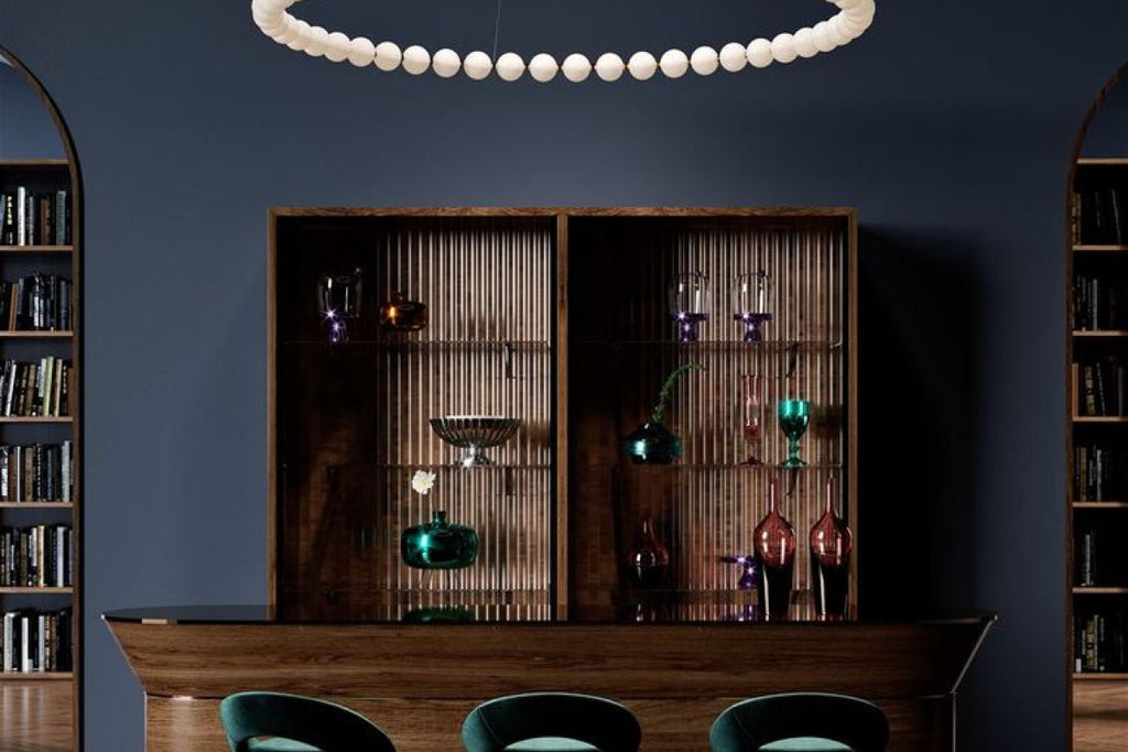 Modern Gold Chandelier for Dining Room — Chandelier | Maison Monashee — view 6
