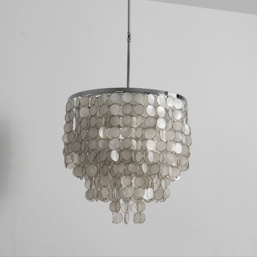 Pearl Shell Chandelier — Chandelier | Maison Monashee — view 15