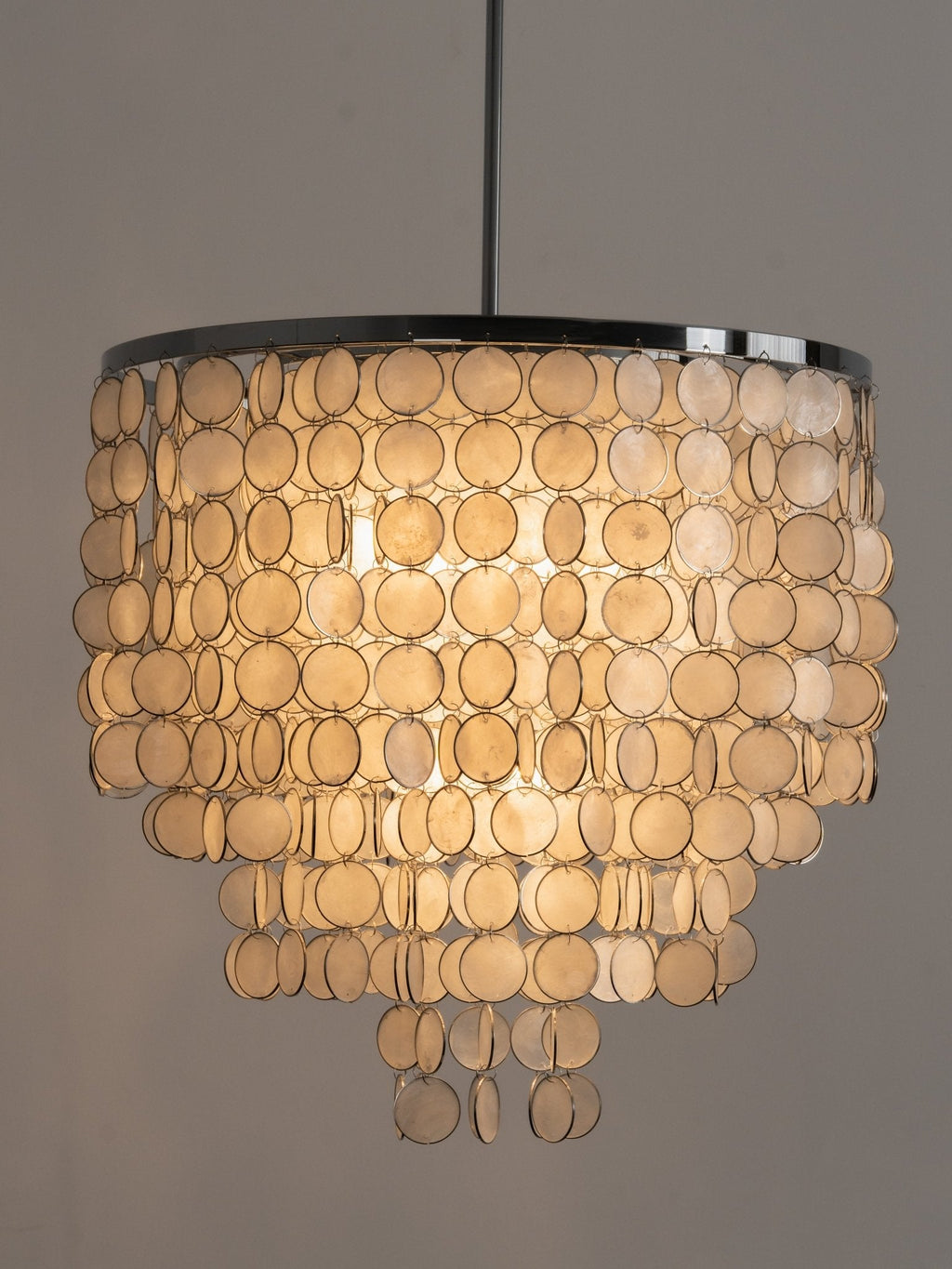 Pearl Shell Chandelier — Chandelier | Maison Monashee — view 13