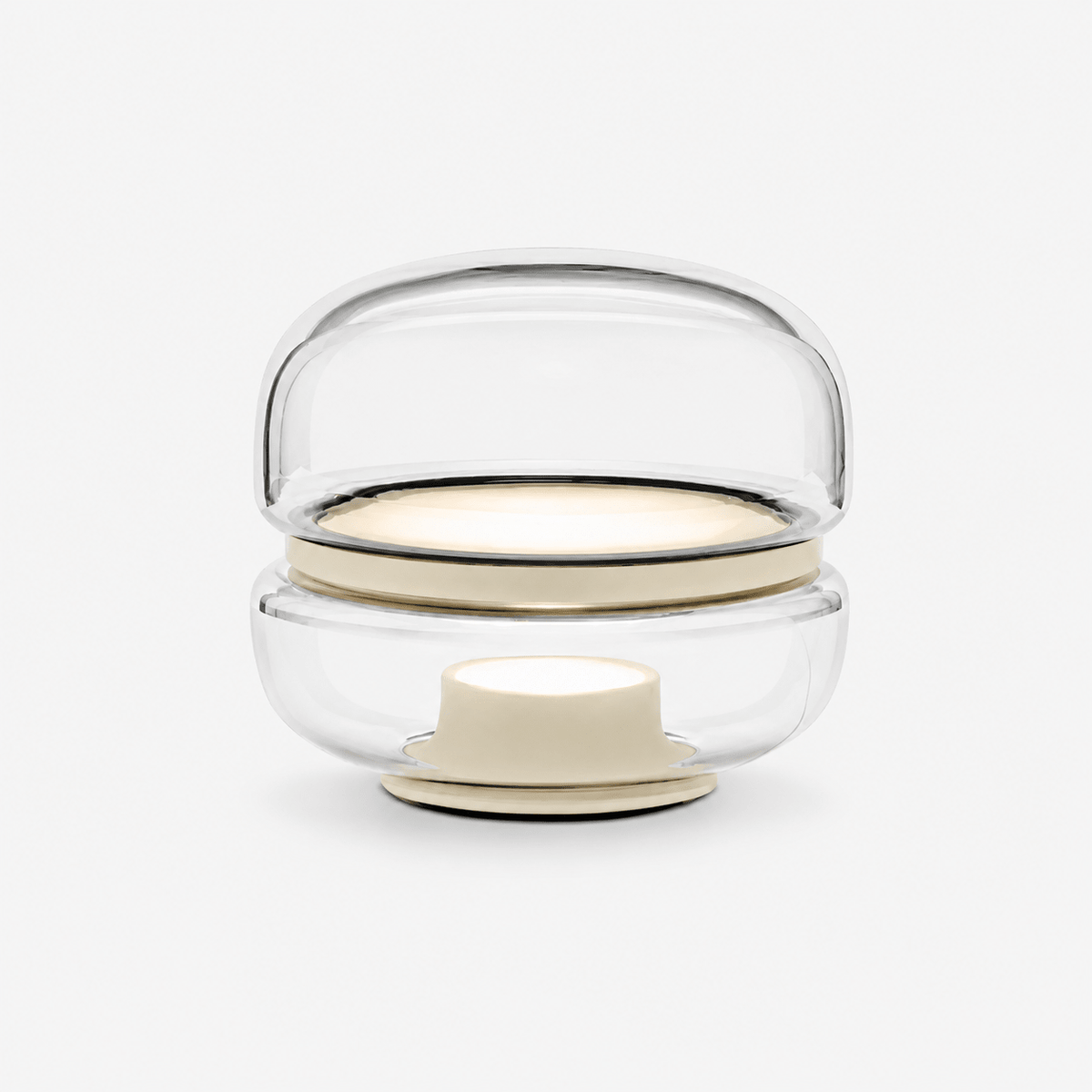 Staggered Glass Table Lamp — Table Lamp | Maison Monashee — view 7
