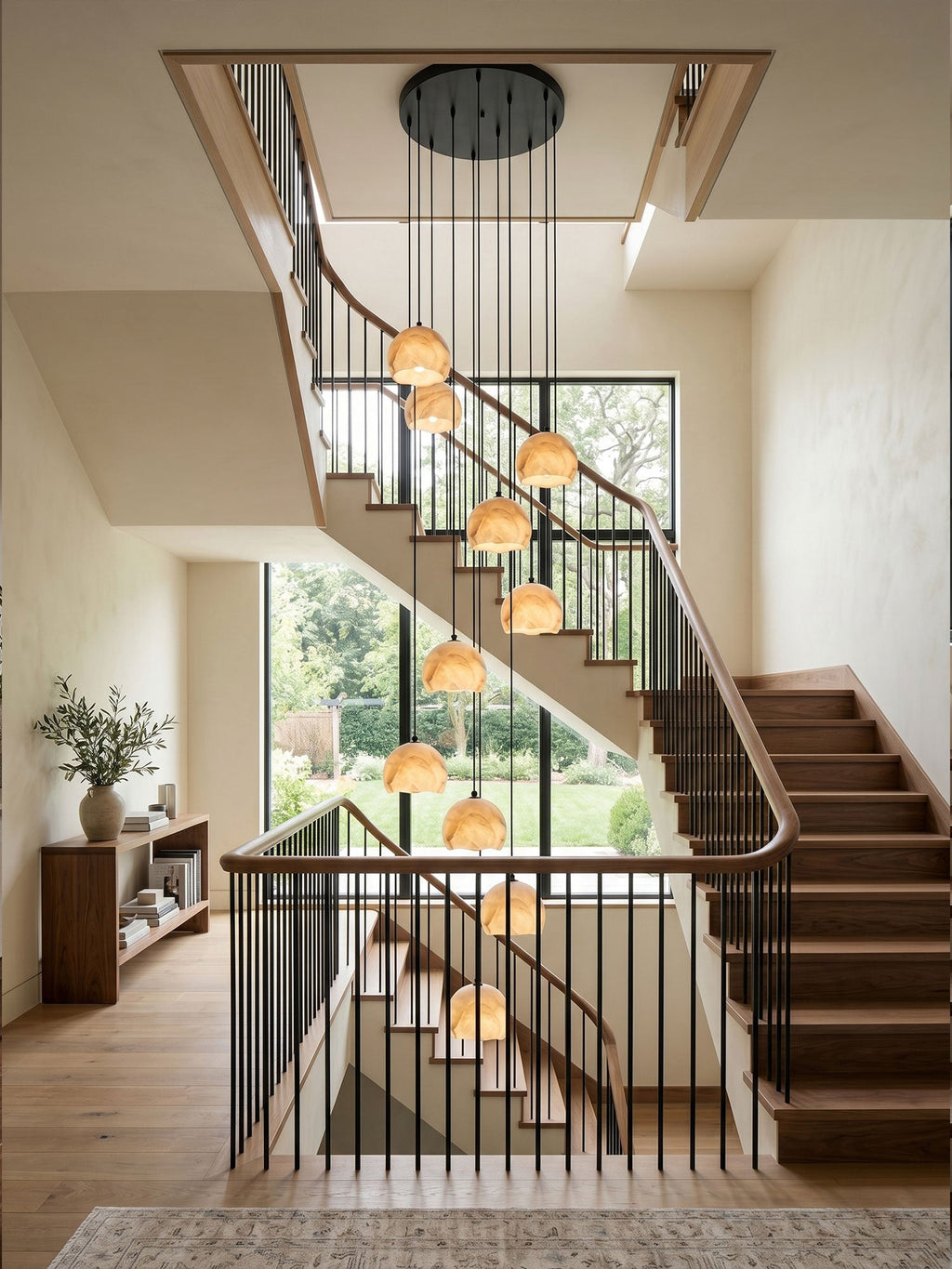 Black Dome Chandelier — Chandelier | Maison Monashee — view 4