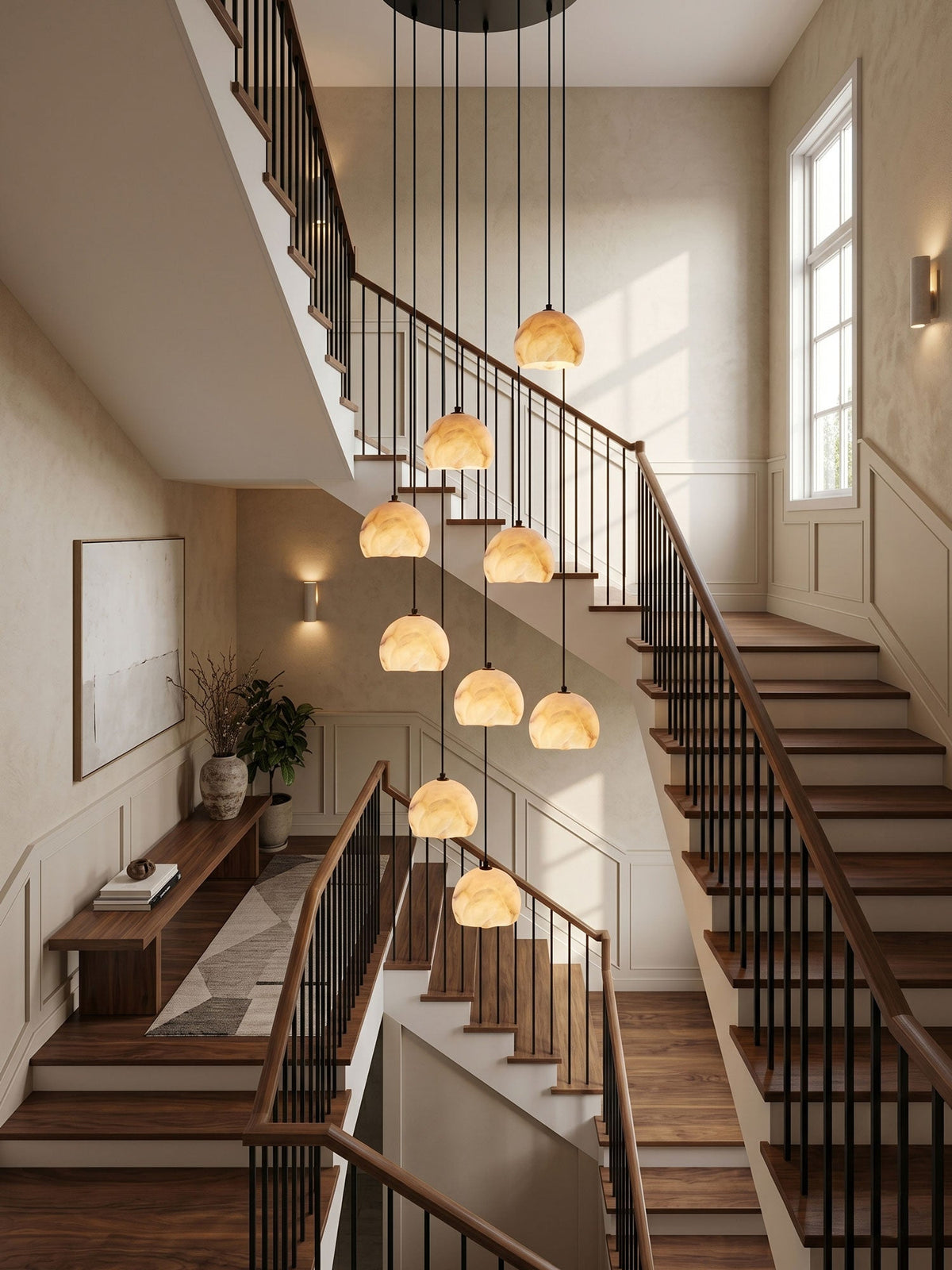 Black Dome Chandelier — Chandelier | Maison Monashee — view 6