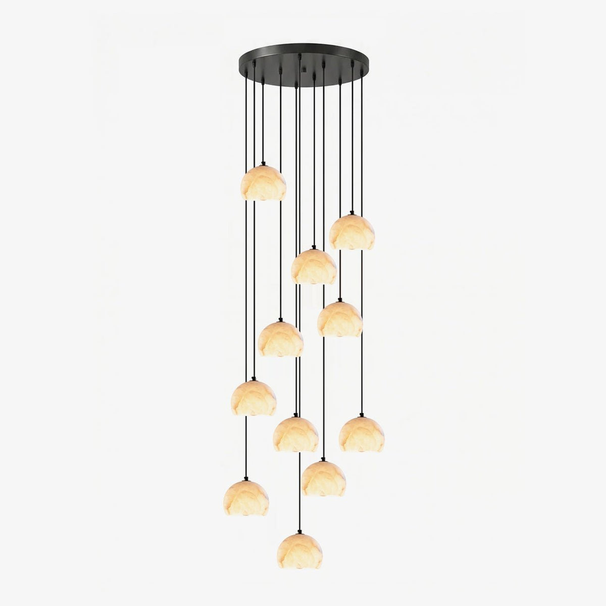Black Dome Chandelier — Chandelier | Maison Monashee