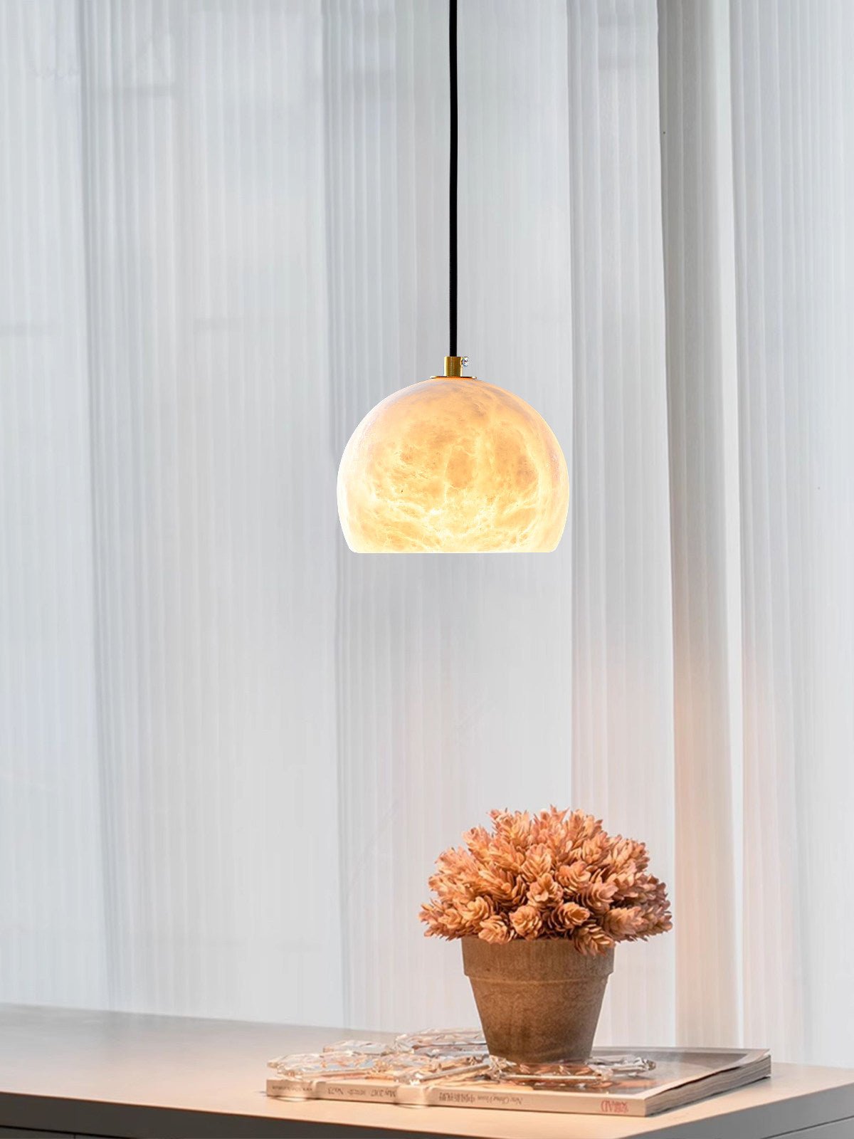 Black Dome Chandelier — Chandelier | Maison Monashee — view 16