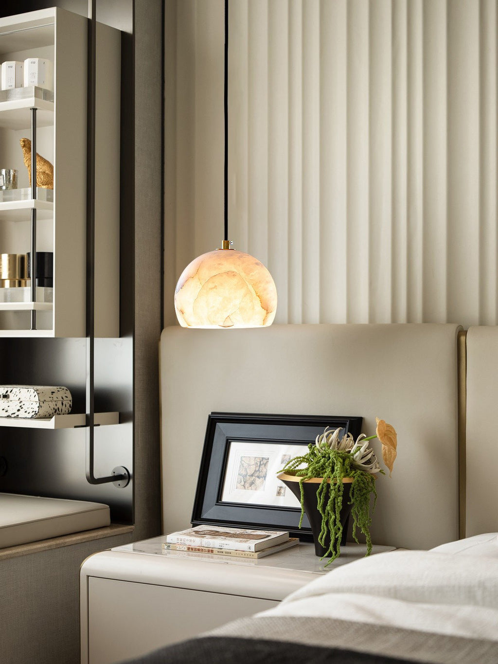 Black Dome Chandelier — Chandelier | Maison Monashee — view 18