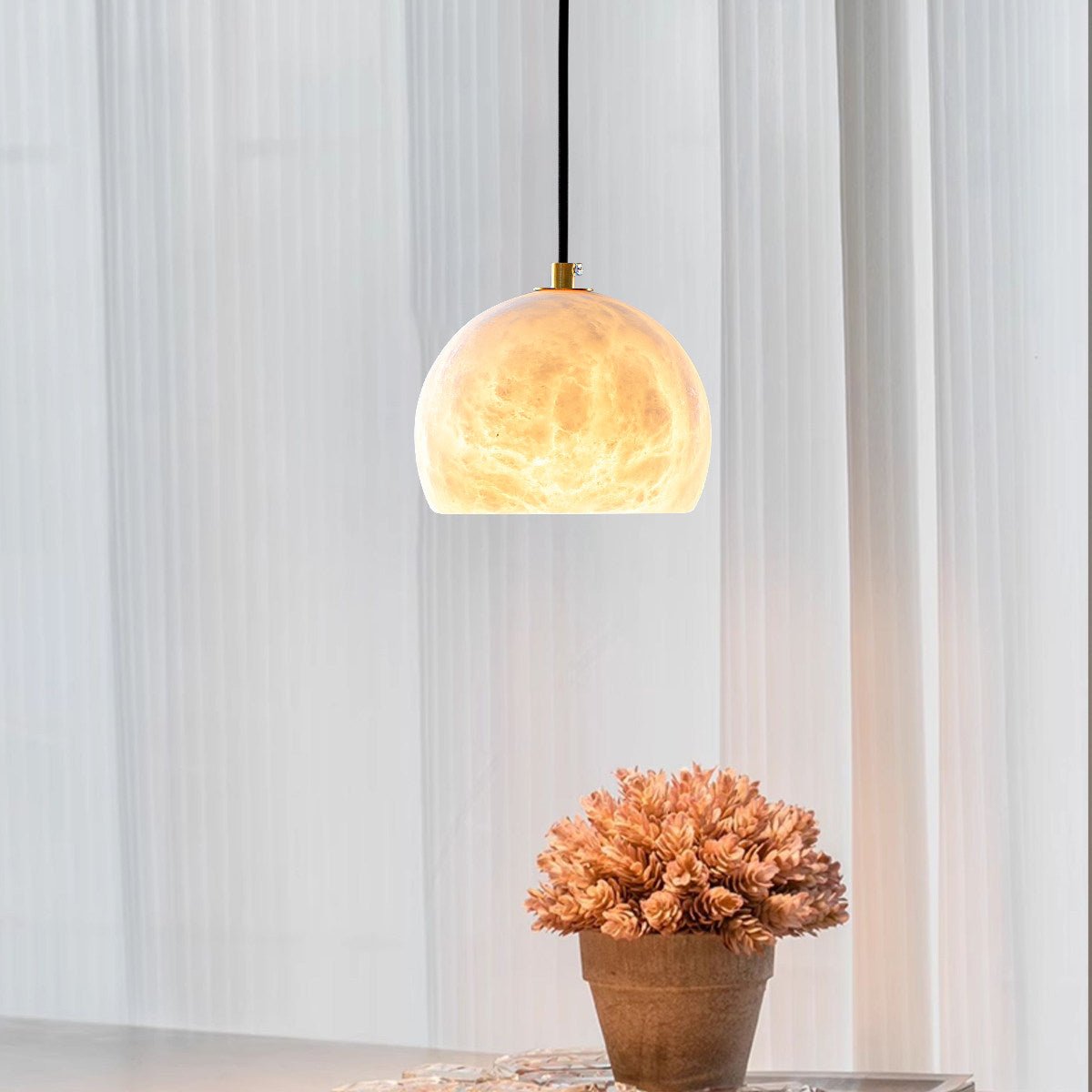 Black Dome Chandelier — Chandelier | Maison Monashee — view 11