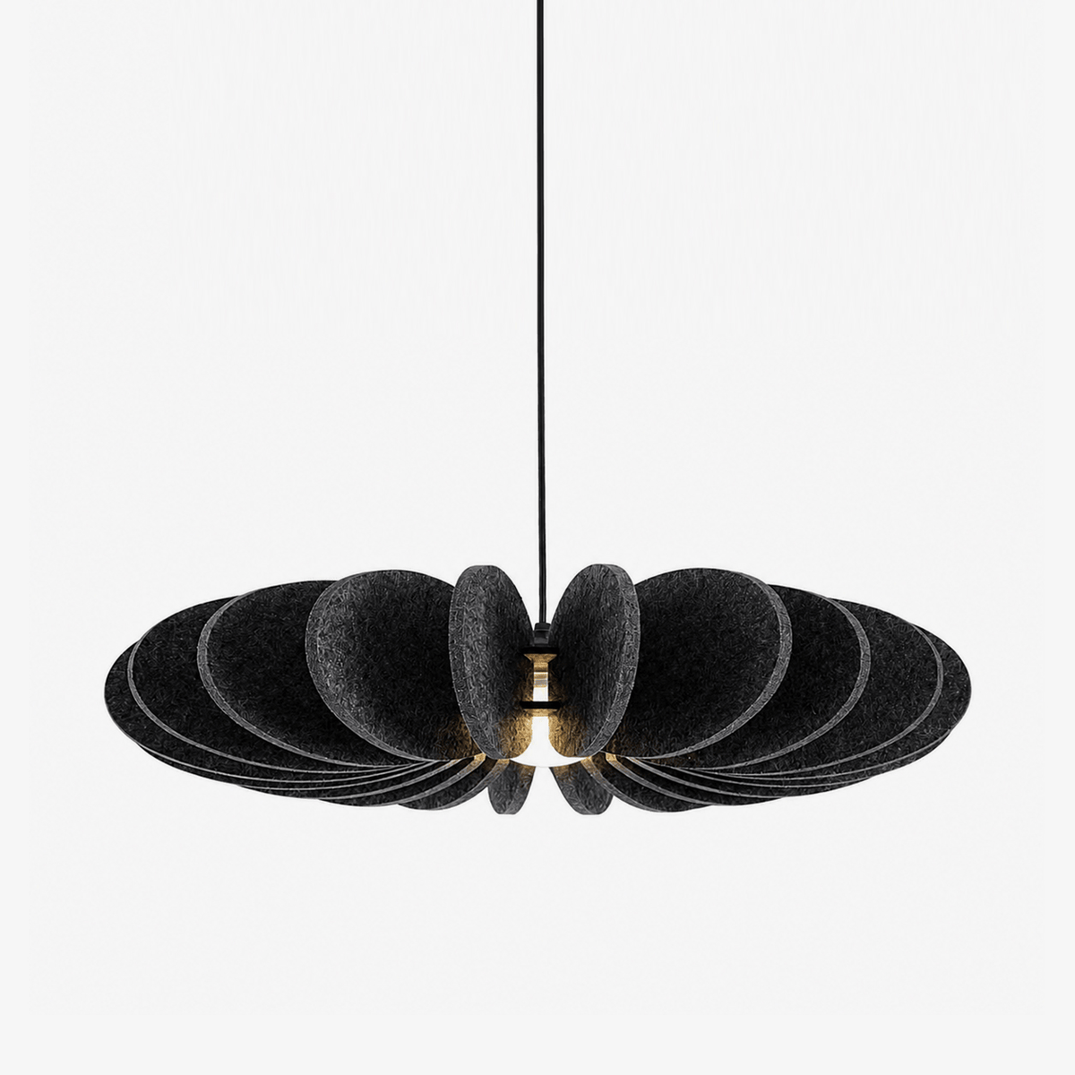 Hanging Light Black — Pendant Light | Maison Monashee