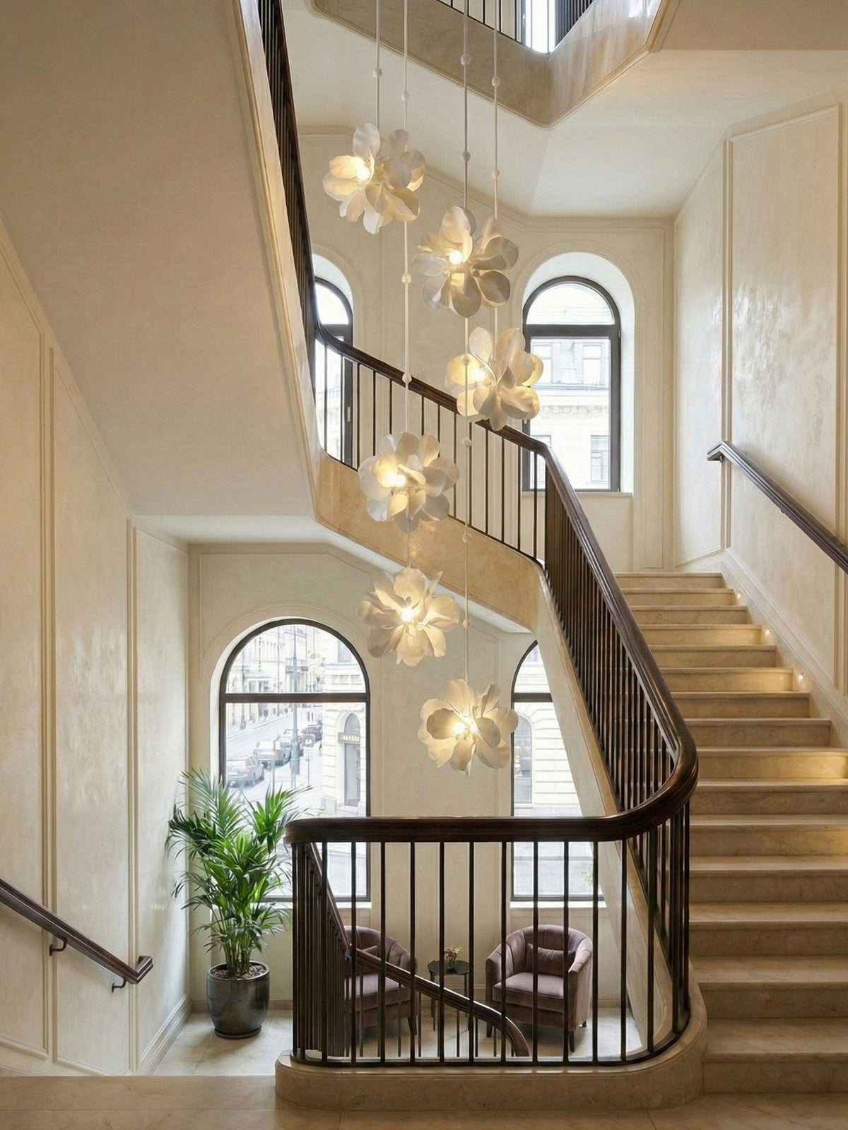 Flower Chandelier — Chandelier | Maison Monashee — view 12