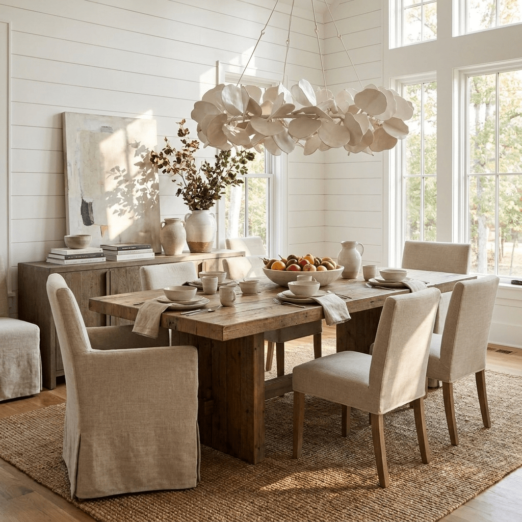 White Petal Chandelier — Chandelier | Maison Monashee — view 3