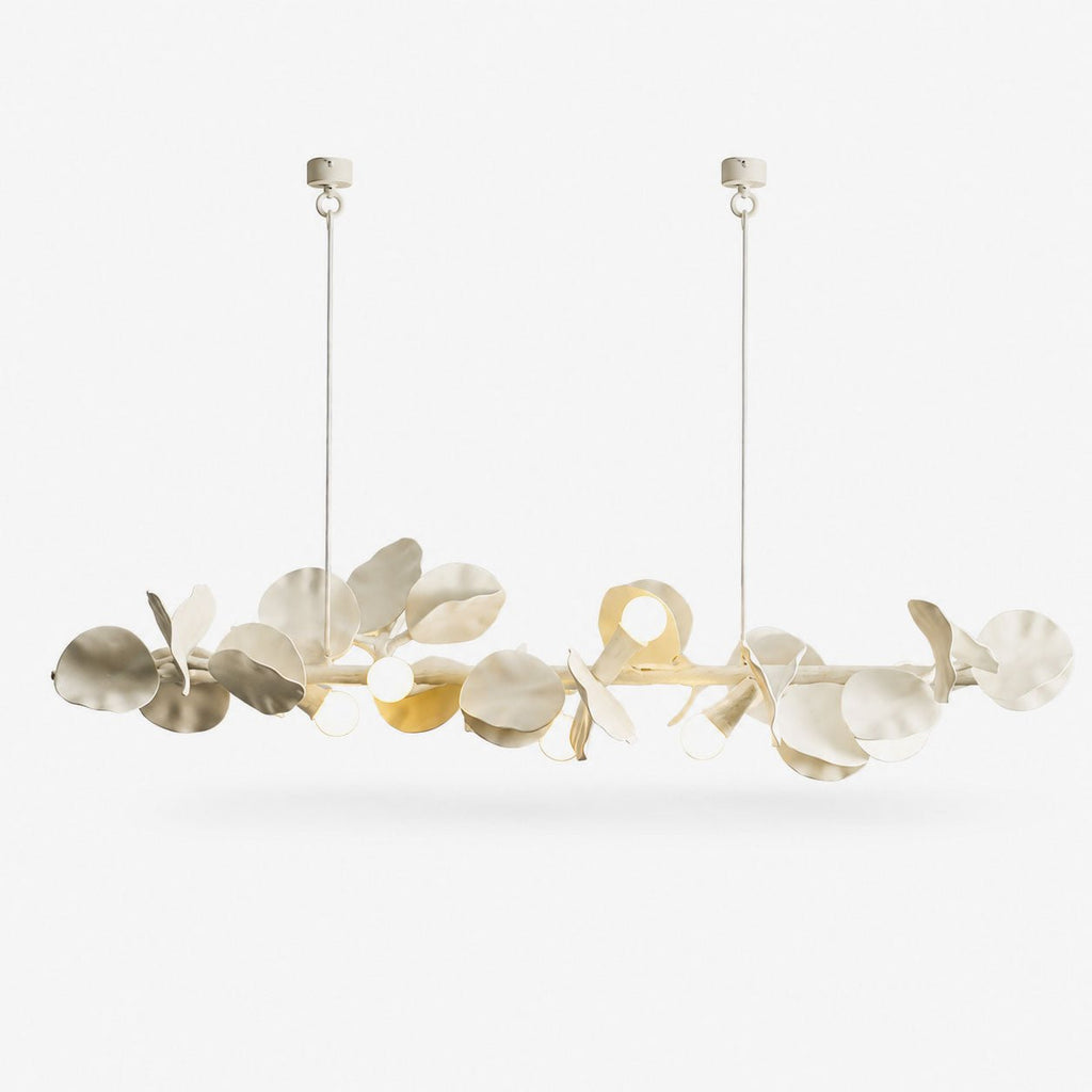 White Petal Chandelier — Chandelier | Maison Monashee — view 9