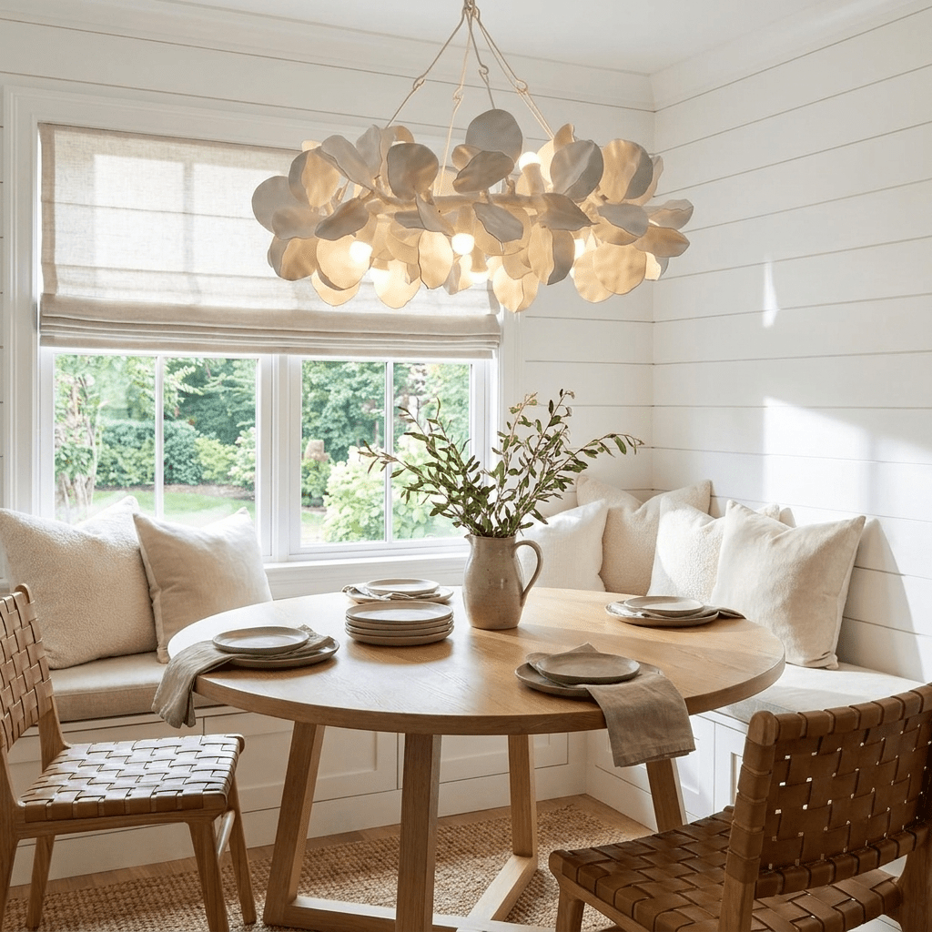 White Petal Chandelier — Chandelier | Maison Monashee — view 15