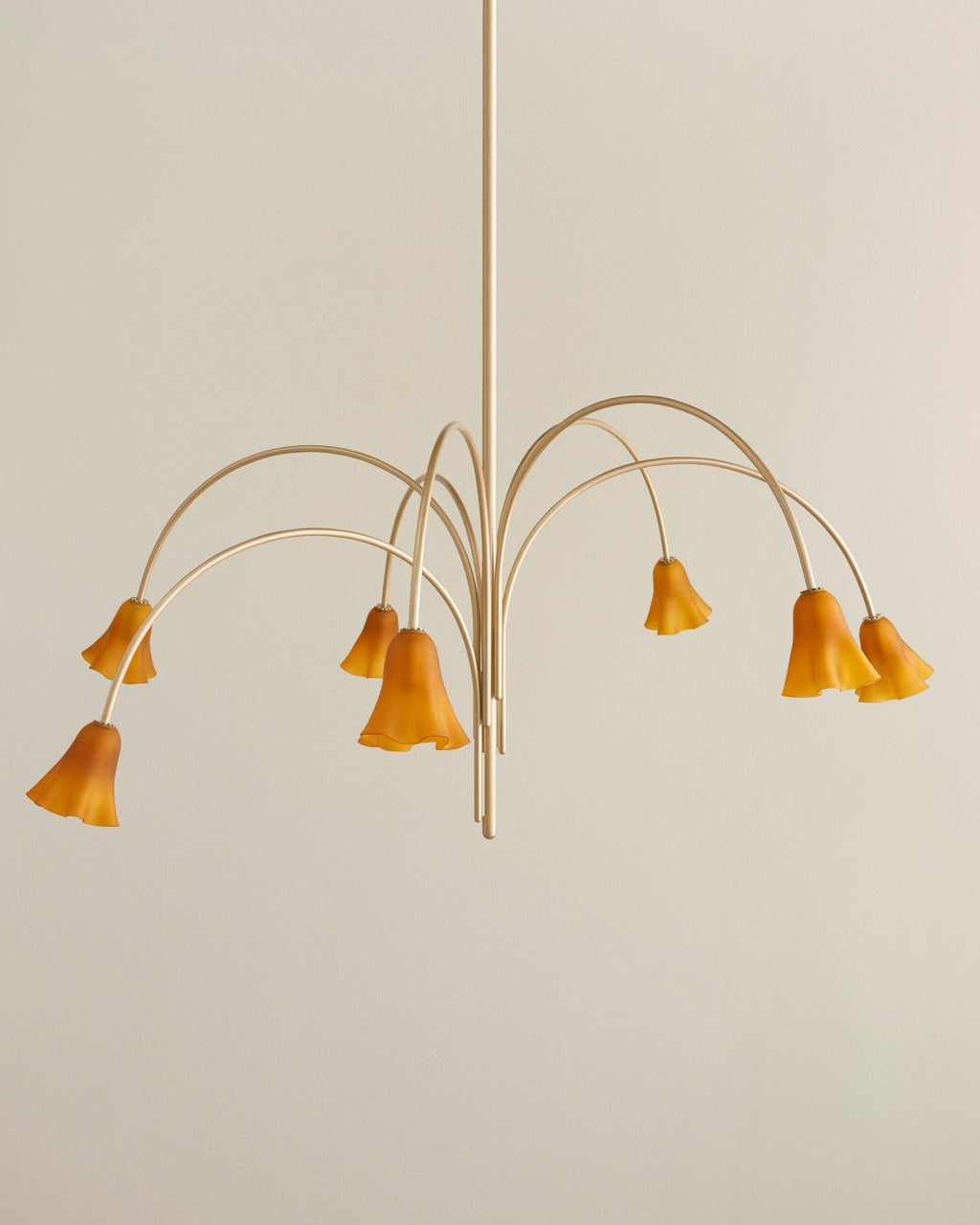 Bronze Glass Chandelier — Chandelier | Maison Monashee — view 41