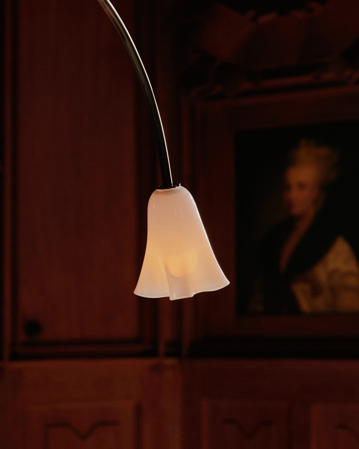 Bronze Glass Chandelier — Chandelier | Maison Monashee — view 57