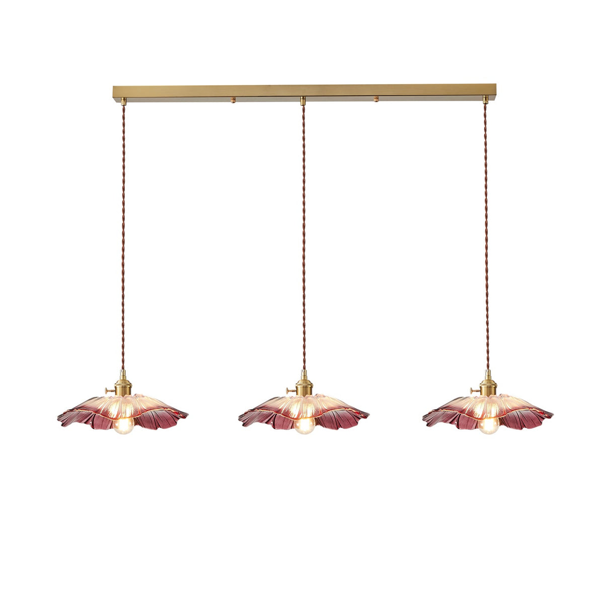 Glass Kitchen Island Pendant Lighting — Pendant Light | Maison Monashee — view 20