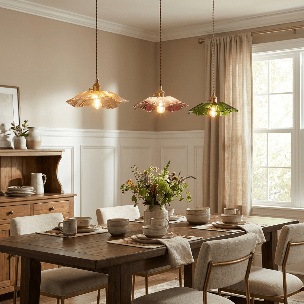 Glass Kitchen Island Pendant Lighting — Pendant Light | Maison Monashee — view 6