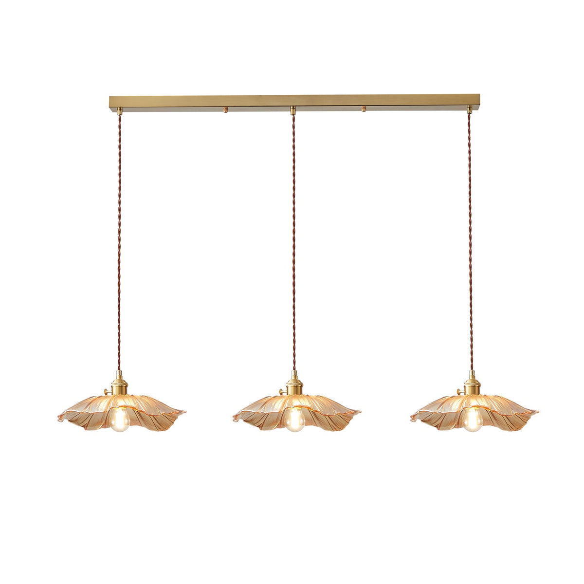 Glass Kitchen Island Pendant Lighting — Pendant Light | Maison Monashee — view 21
