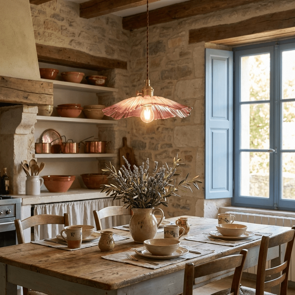 Glass Kitchen Island Pendant Lighting — Pendant Light | Maison Monashee — view 7
