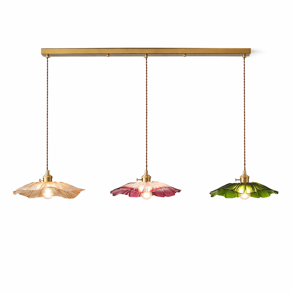 Glass Kitchen Island Pendant Lighting — Pendant Light | Maison Monashee — view 11