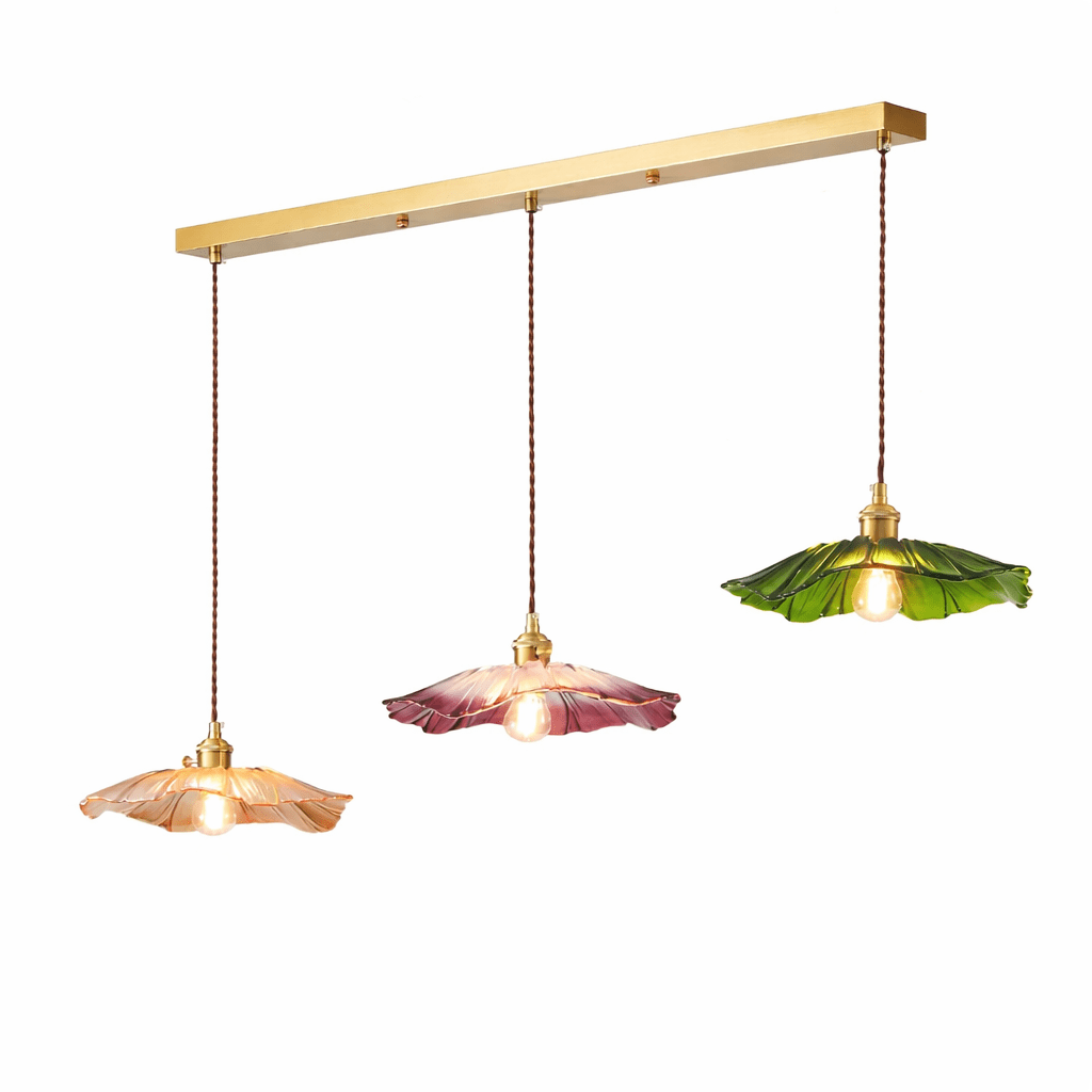 Glass Kitchen Island Pendant Lighting — Pendant Light | Maison Monashee — view 18