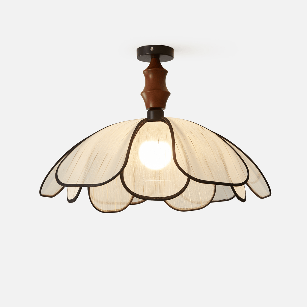 Fabric Flush Mount Ceiling Light — Ceiling Light | Maison Monashee