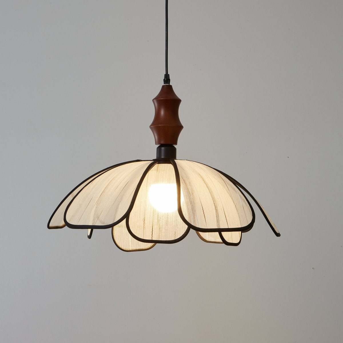 Fabric Hanging Light — Pendant Light | Maison Monashee — view 9