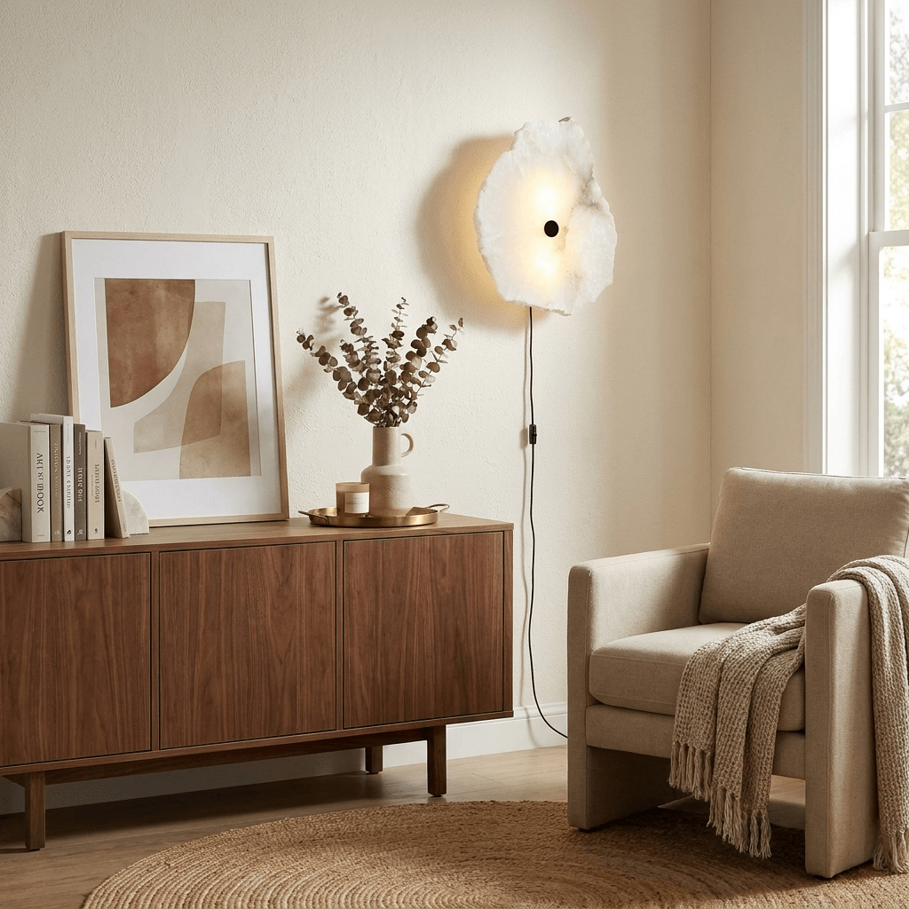 Modern Plug-In Wall Light — Wall Sconce | Maison Monashee — view 4