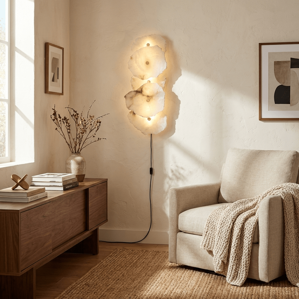 Modern Plug-In Wall Light — Wall Sconce | Maison Monashee — view 2