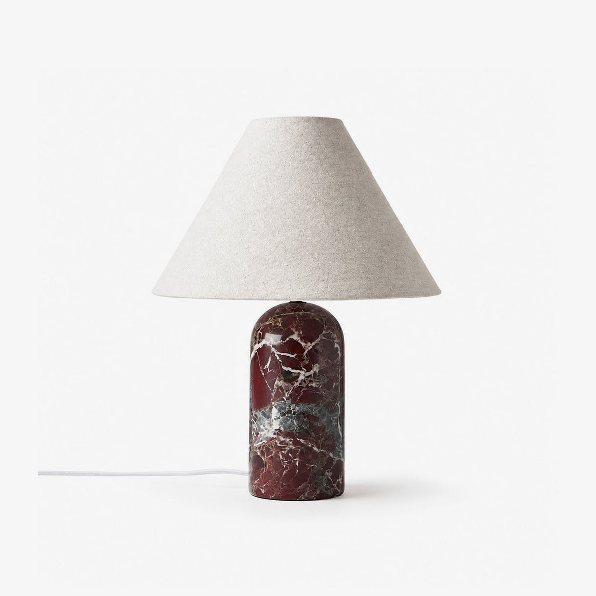 Marble Side Table Lamp — Table Lamp | Maison Monashee — view 9